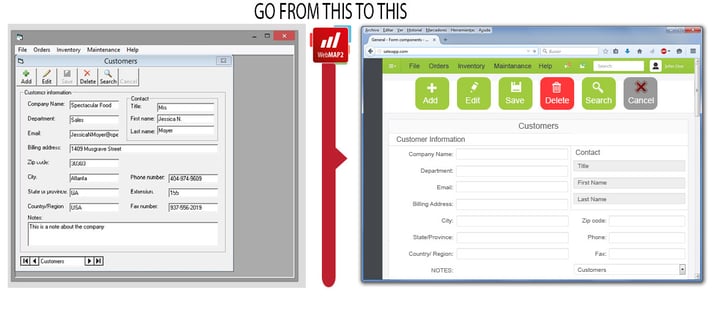 WebMAP takes you from C# to HTML
