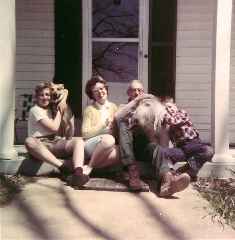 Farm family shot