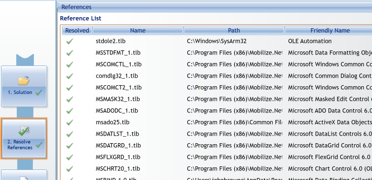 VBUC 10 TLB files screenshot