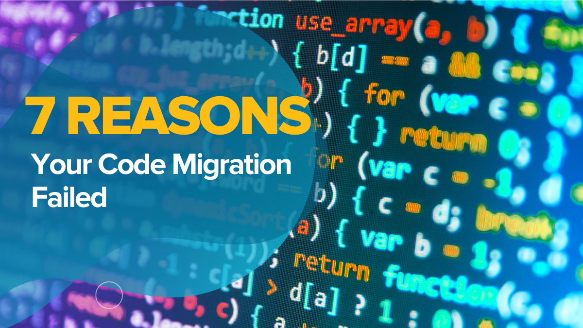 Why Your Code Migration Failed: Lessons from a Decade of Disasters