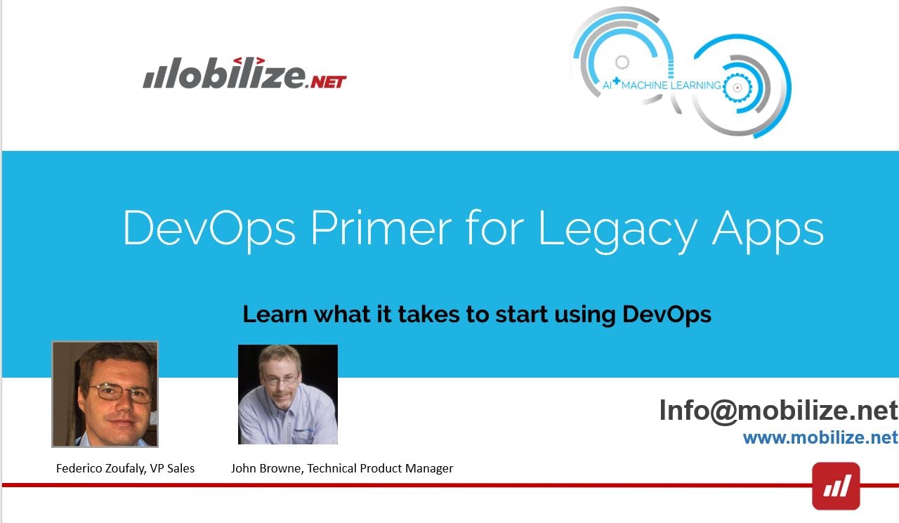 DevOps for legacy code