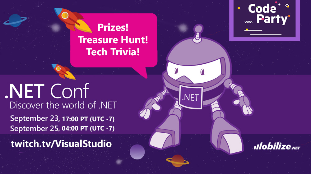 Mobilize.Net Announces Support for .NET Core 3 at .NET Conf 2019
