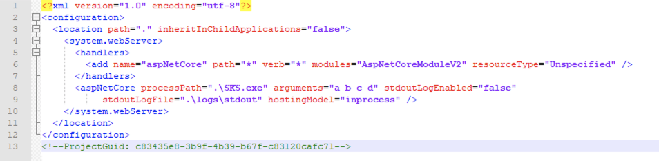 Screenshot of how to modify and add and arguments attribute